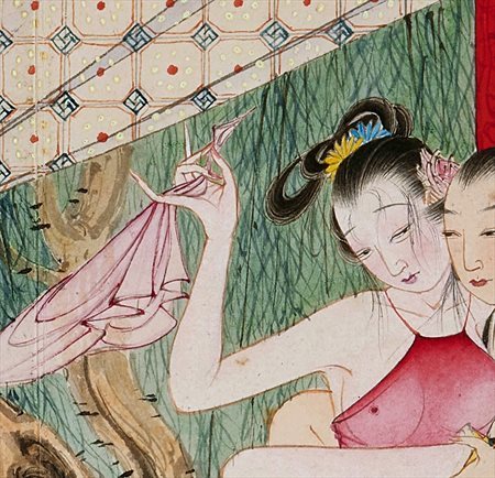 柞水县-迫于无奈胡也佛画出《金瓶梅秘戏图》，却因此成名，其绘画价值不可估量